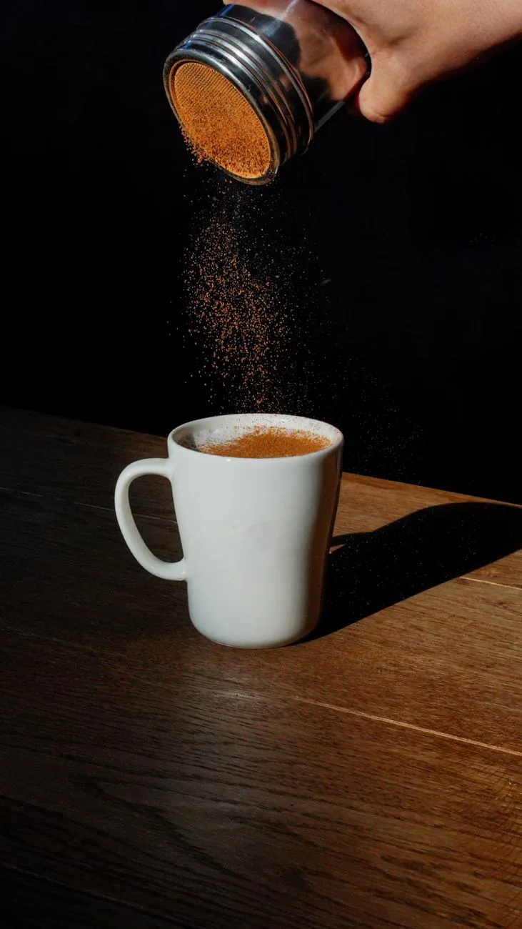 Bir bardak sıcak salep